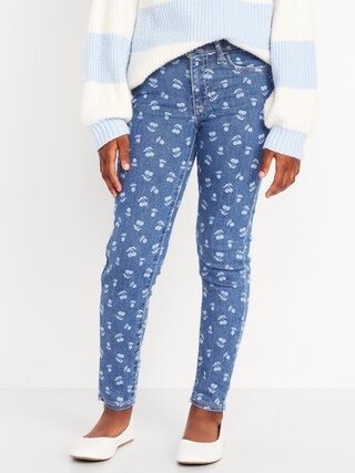 Printed High-Waisted Rockstar 360° Stretch Jeggings for Girls | Old Navy (US)