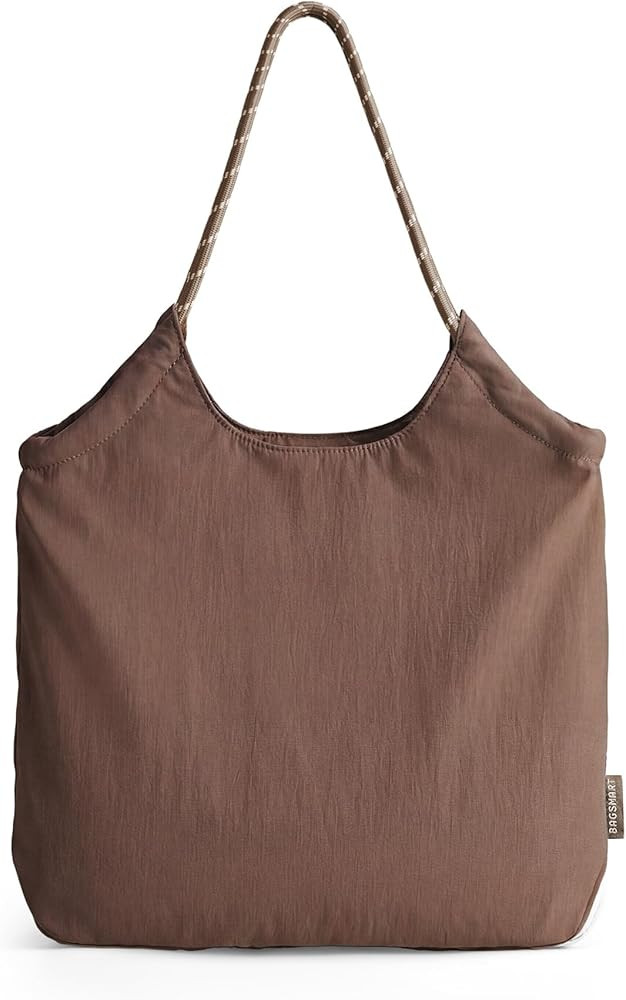 BAGSMART Beach Bags for Women, Beach Tote Bag Beach Bag with Zipper Travel Tote Bag for Women San... | Amazon (US)