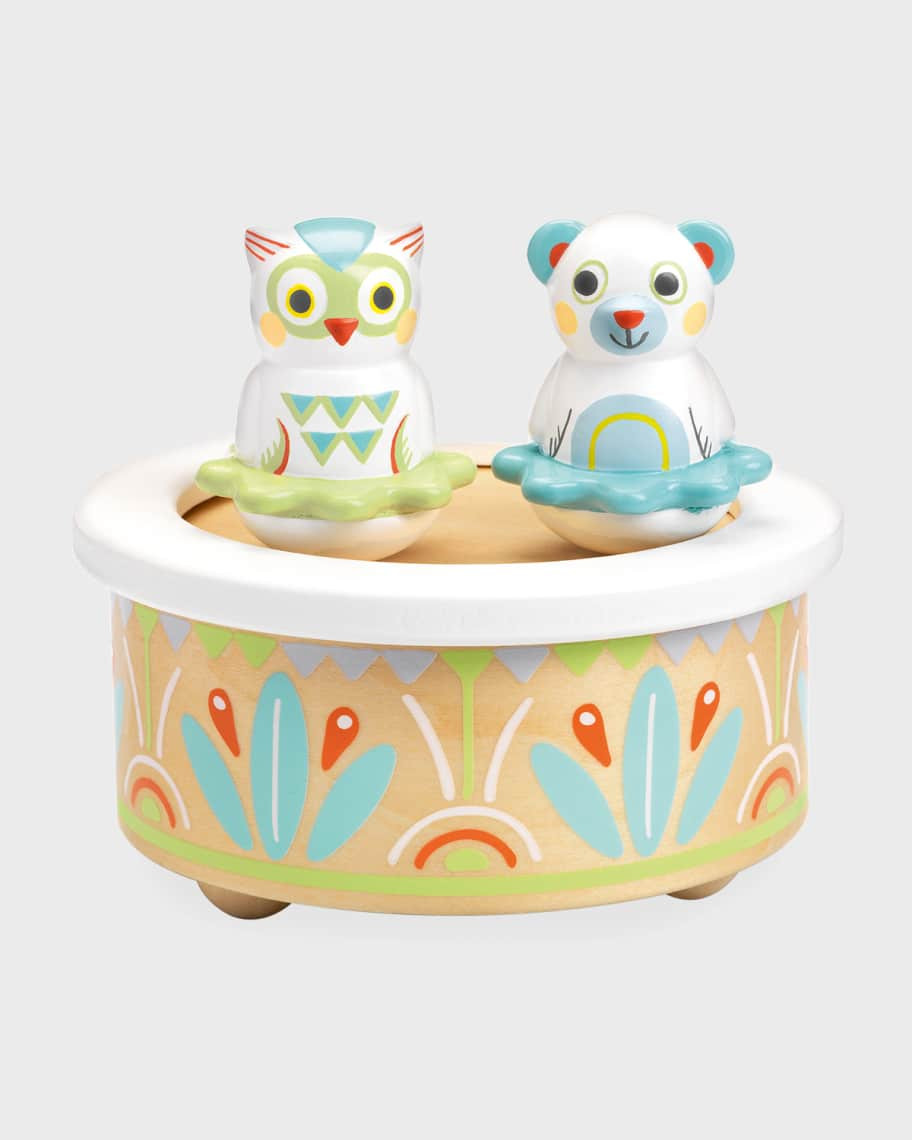 Djeco Baby White Music Box | Neiman Marcus