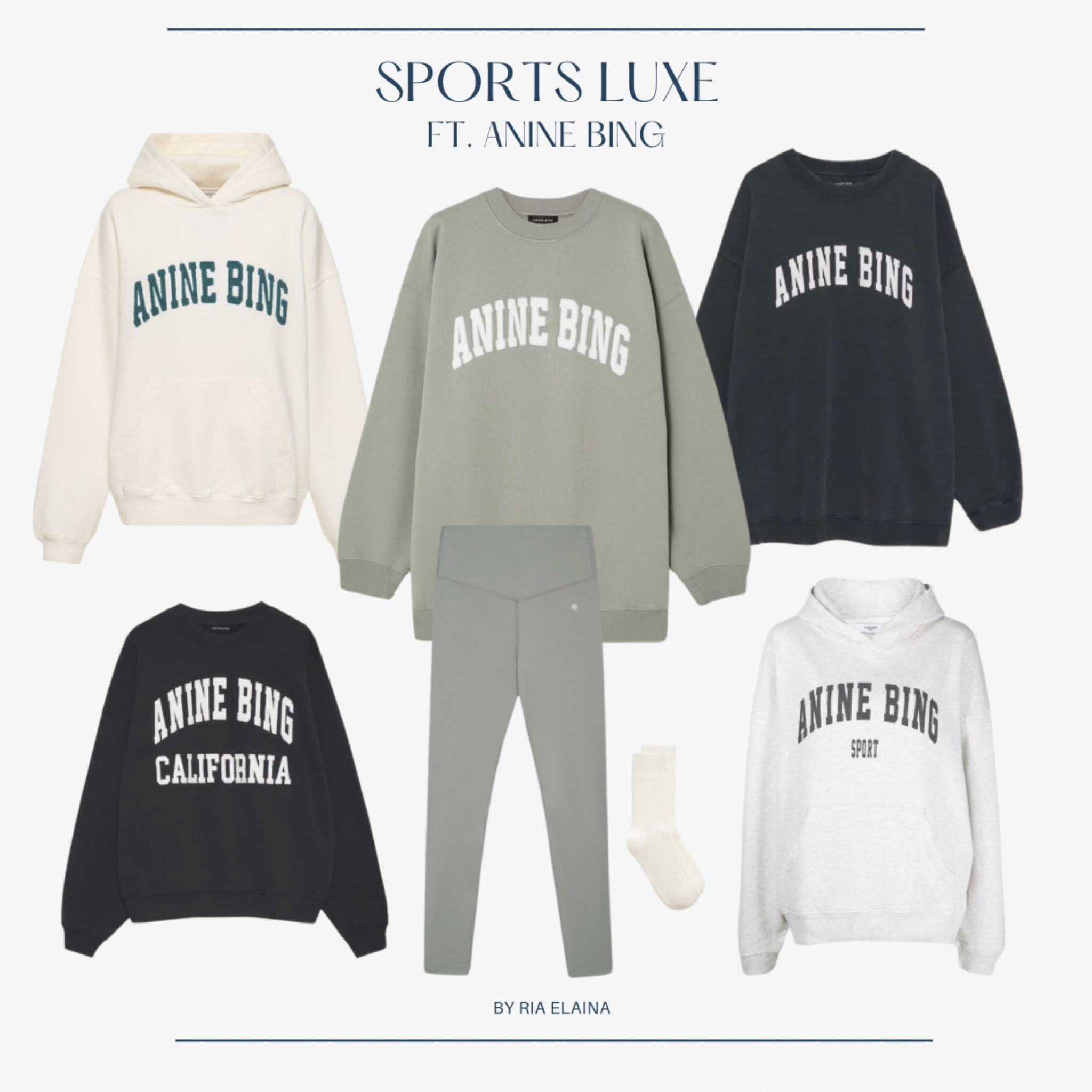 Sports Luxe ft #aninebing #aninebingsweater #sportsluxe

#LTKActive #LTKstyletip #LTKeurope