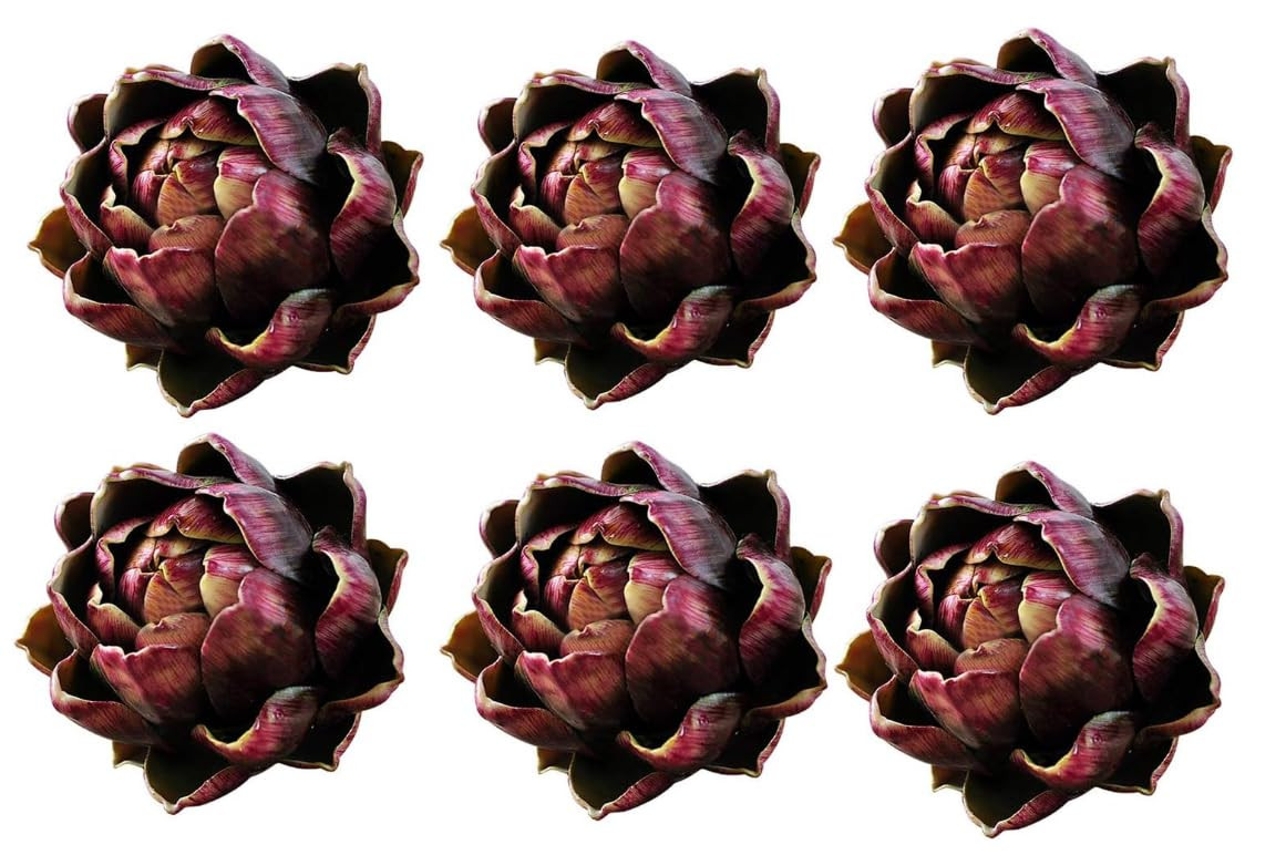 WESAPPINC Large Artificial Artichoke Fake Vegetables and Fruits for Kitchen Home Table Wedding De... | Amazon (US)