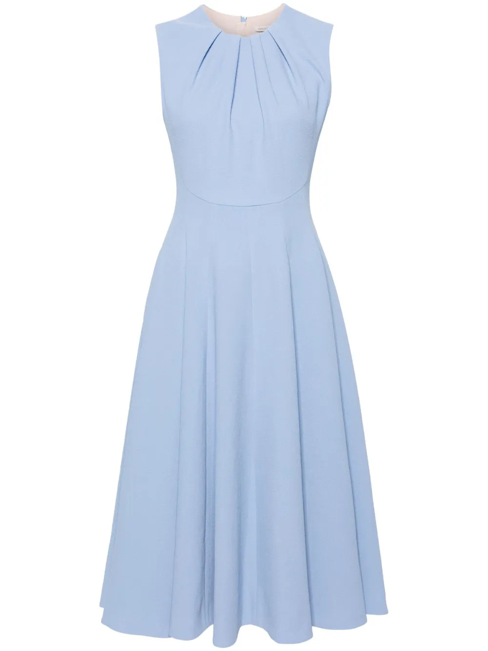 Emilia Wickstead Marlen Crepe Midi Dress - Farfetch | Farfetch Global