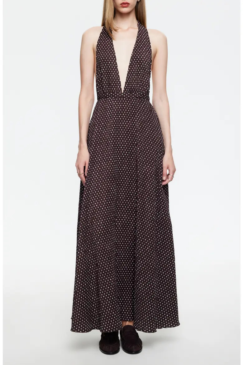 District Maxi Halter Dress (Women) | Nordstrom | Nordstrom