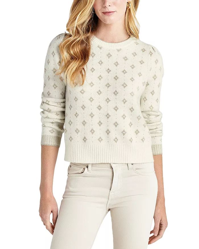 Keira Metallic Geo Sweater | Bloomingdale's (US)