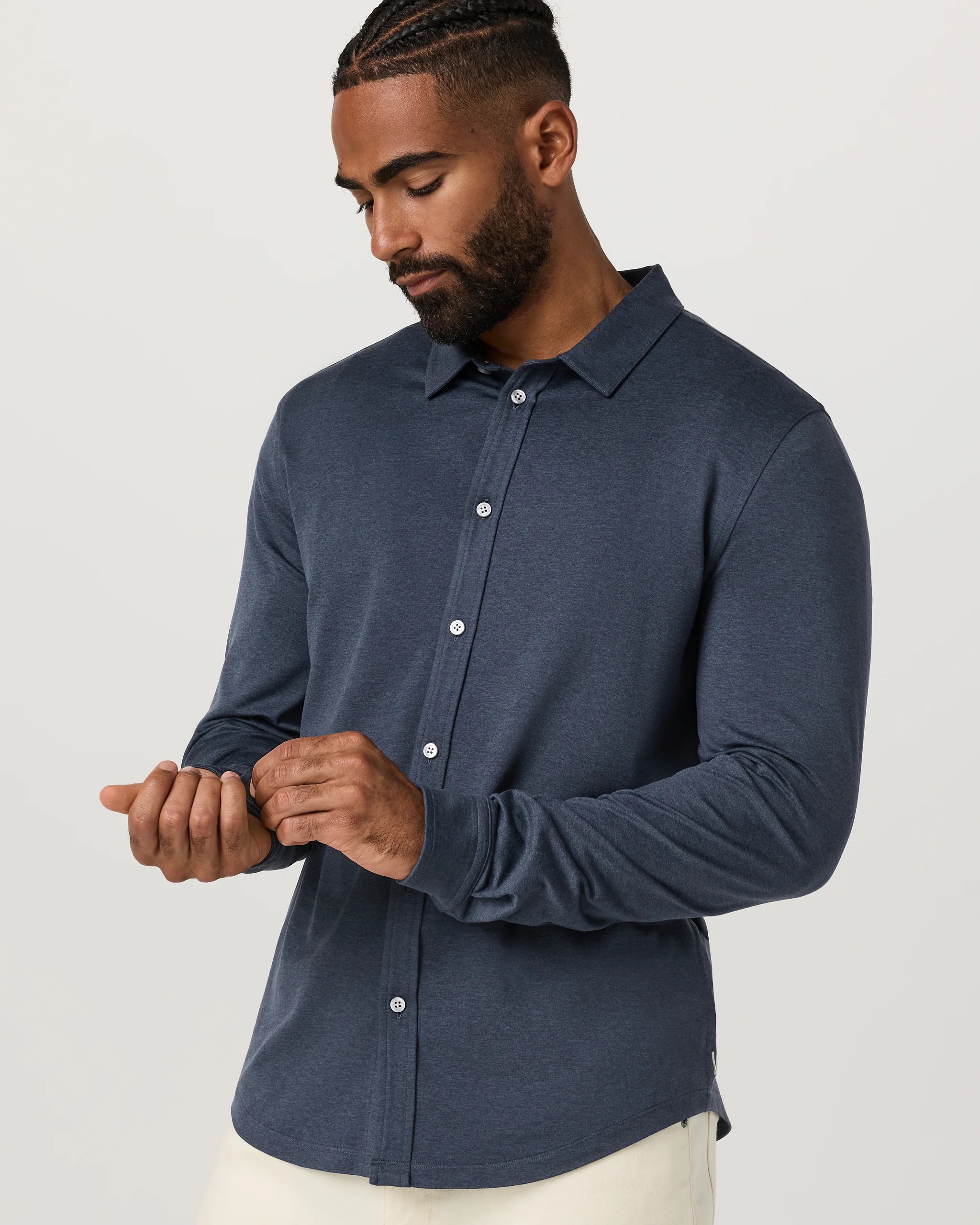 Long Sleeve Ponto Button Down Shirt | Vuori Clothing (US & Canada)
