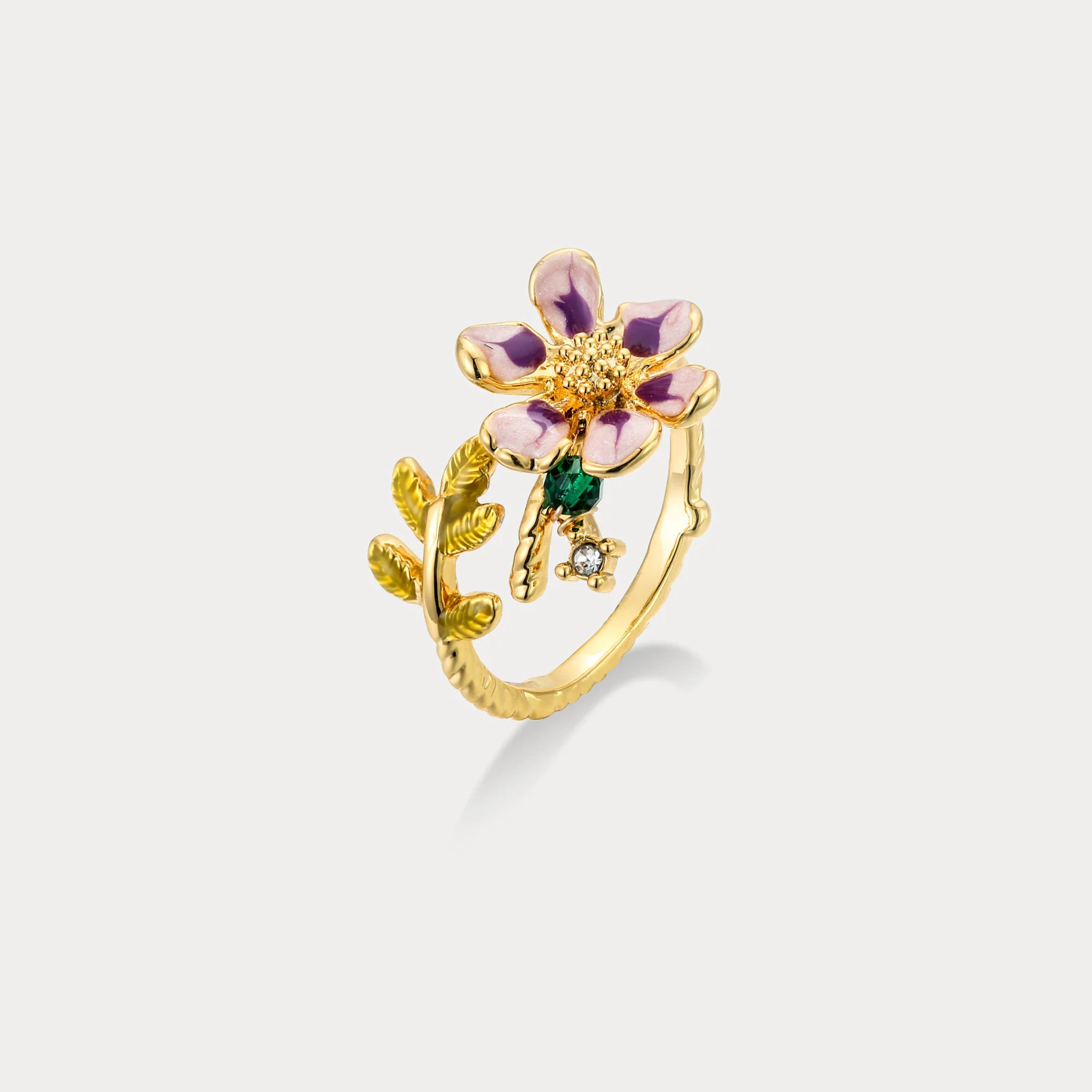 Flower Leaf Ring | Selenichast
