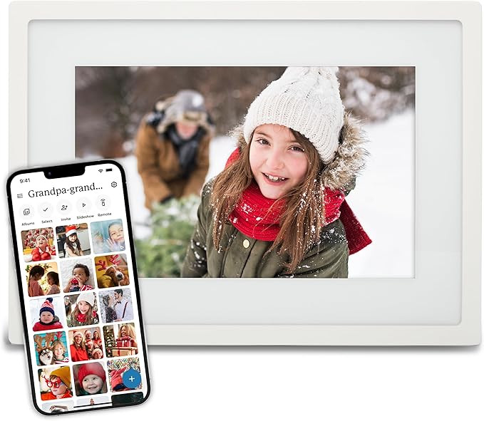 Skylight Digital Picture Frame - WiFi Enabled with Load from Phone Capability, Touch Screen Digit... | Amazon (US)