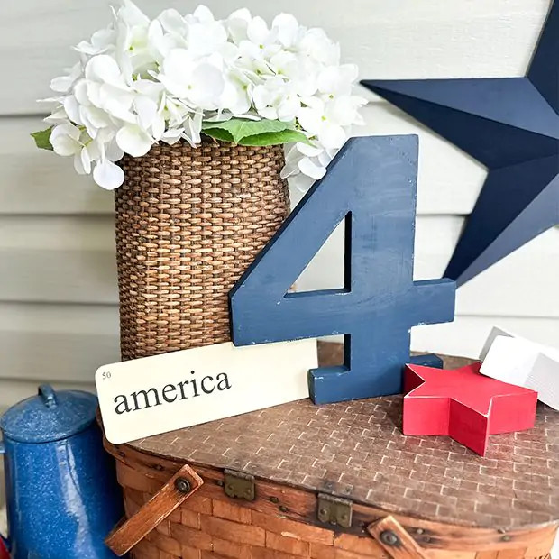 Rustic Wooden 4 Shelf Sitter | Antique Farm House