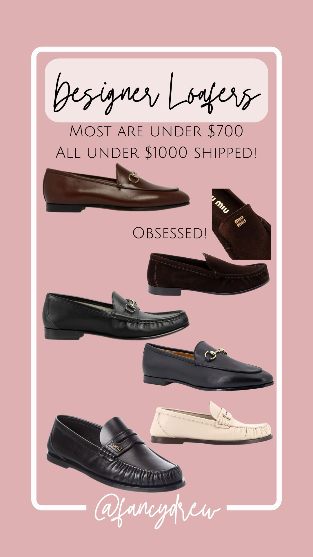 Tons of designer loafers all on sale! Stock up for winter.  

 #LTKSeasonal #LTKSaleAlert #LTKShoeCrush