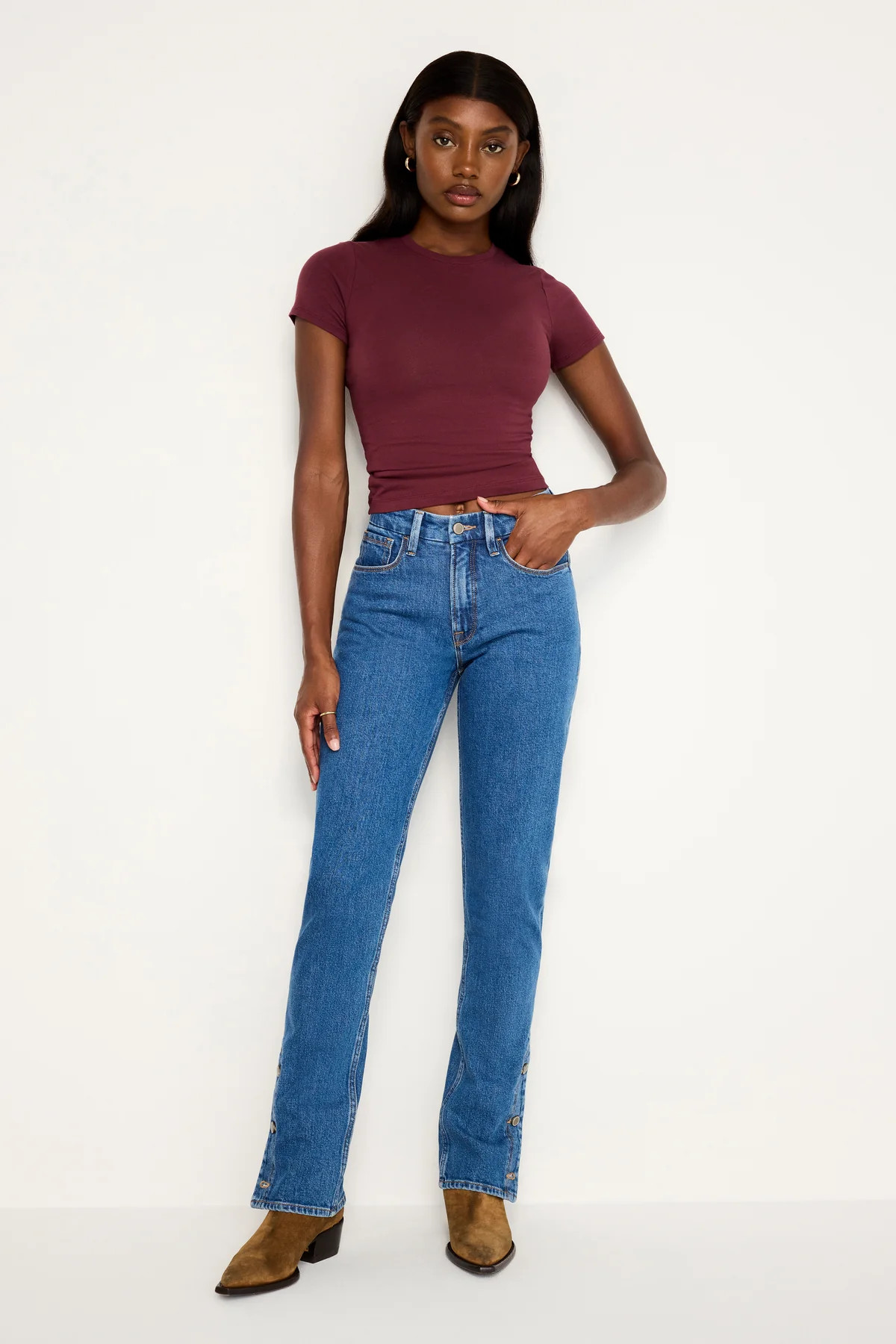GOOD ICON STRAIGHT JEANS | Good American