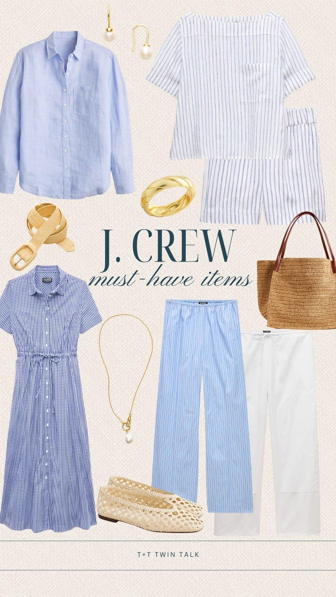 If you’re shopping J.Crew must-have items, this mix is full of pieces you’ll keep reaching for. Soft blues, crisp whites, and woven accessories make everything feel fresh and easy for the season. The kind of staples that make getting dressed feel effortless.

#LTKMidsize #LTKOver40 #LTKSeasonal