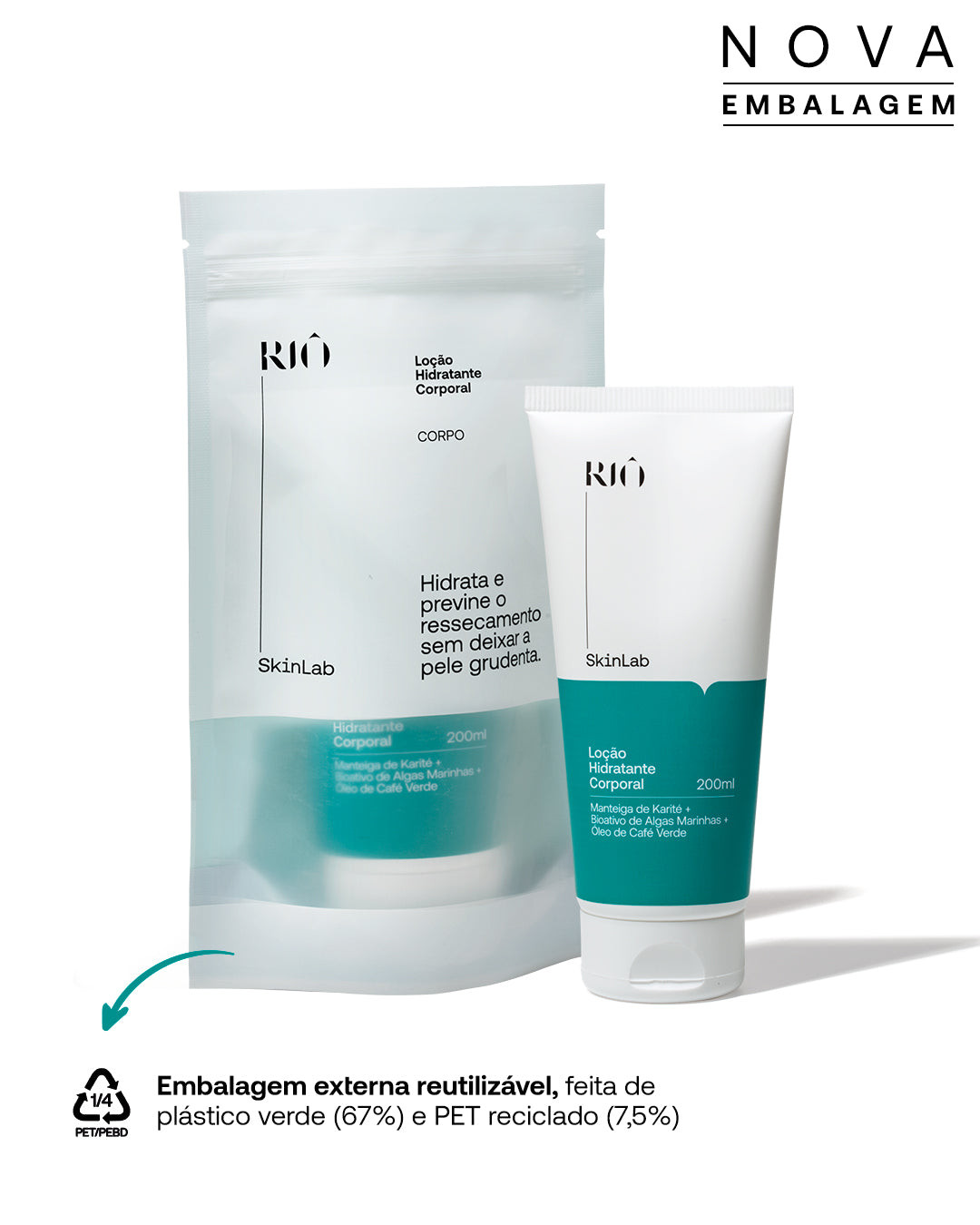 Loção Hidratante Corporal | Riô Skin Lab (BR)