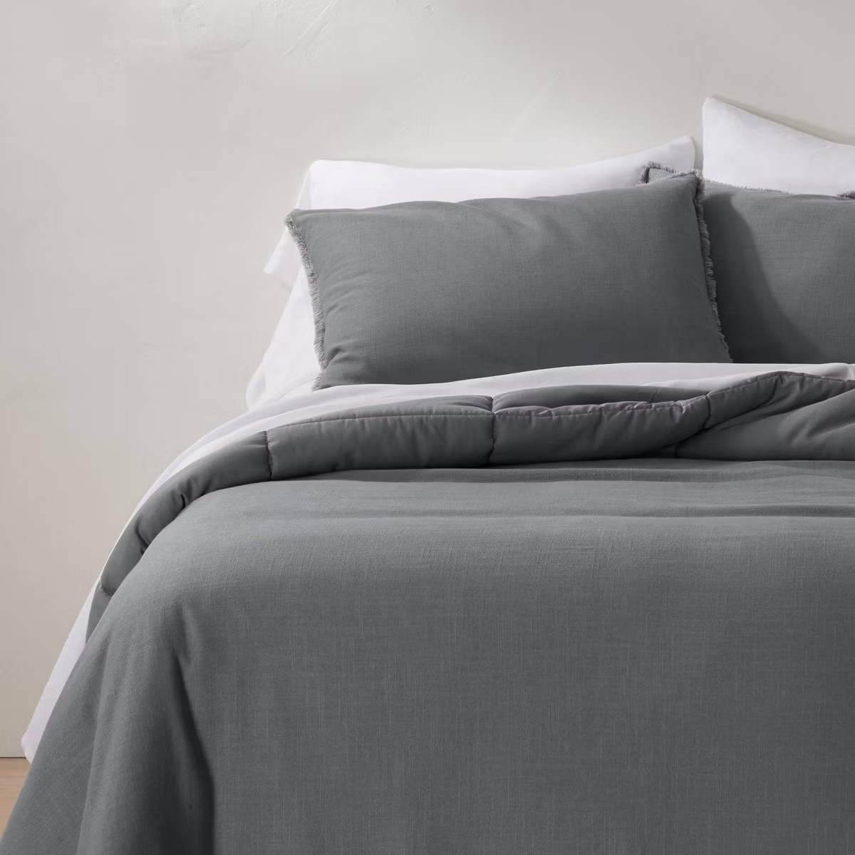 Heavyweight Linen Blend Comforter & Sham Set - Casaluna™ | Target