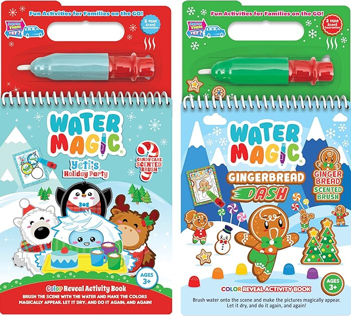 Scentco Holiday Water Magic (2 Pack - Candy Cane & Gingerbread) - Patented Gourmet Scented Reusab... | Amazon (US)