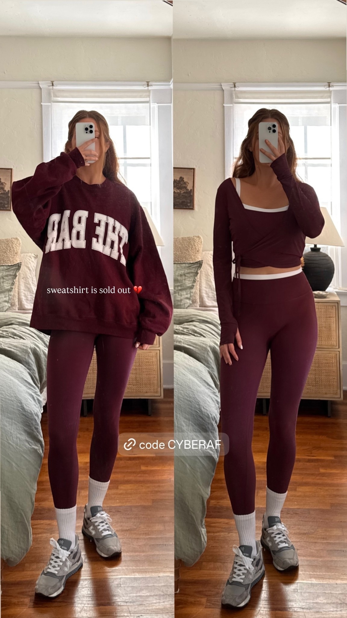 prepare to be sick of me living in this workout set until further notice, code CYBERAF for a stackable discount 

#LTKWorkwear #LTKFindsUnder50 #LTKSaleAlert