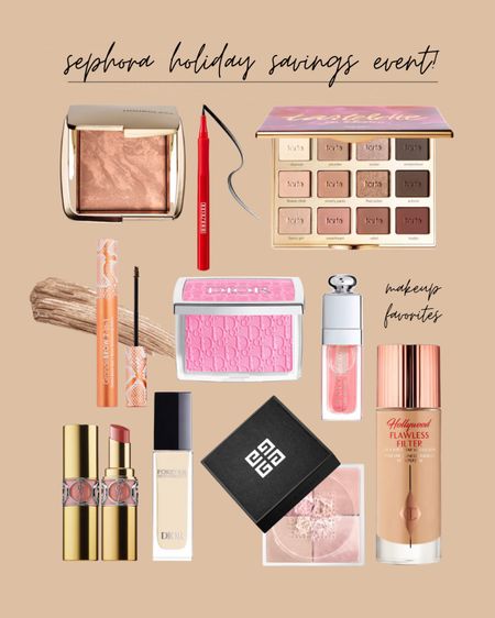 sephora holiday savings event makeup favorites - save these to your wishlist!

#LTKbeauty #LTKsalealert #LTKSeasonal