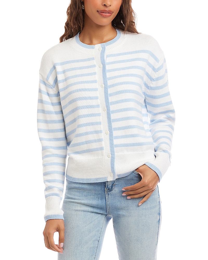 Karen Kane Stripe Cardigan Sweater | Bloomingdale's (US)