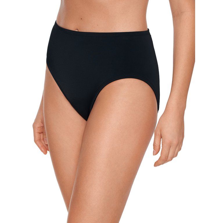 Avia Women's Rich Black High Rise Bottom Swimsuit | Walmart (US)