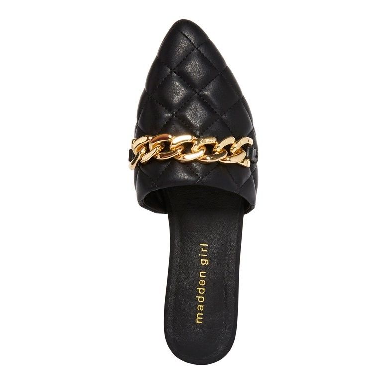 Madden Girl Women's Tania-Q Quilted Chain Mule - Walmart Fashion  | Walmart (US)