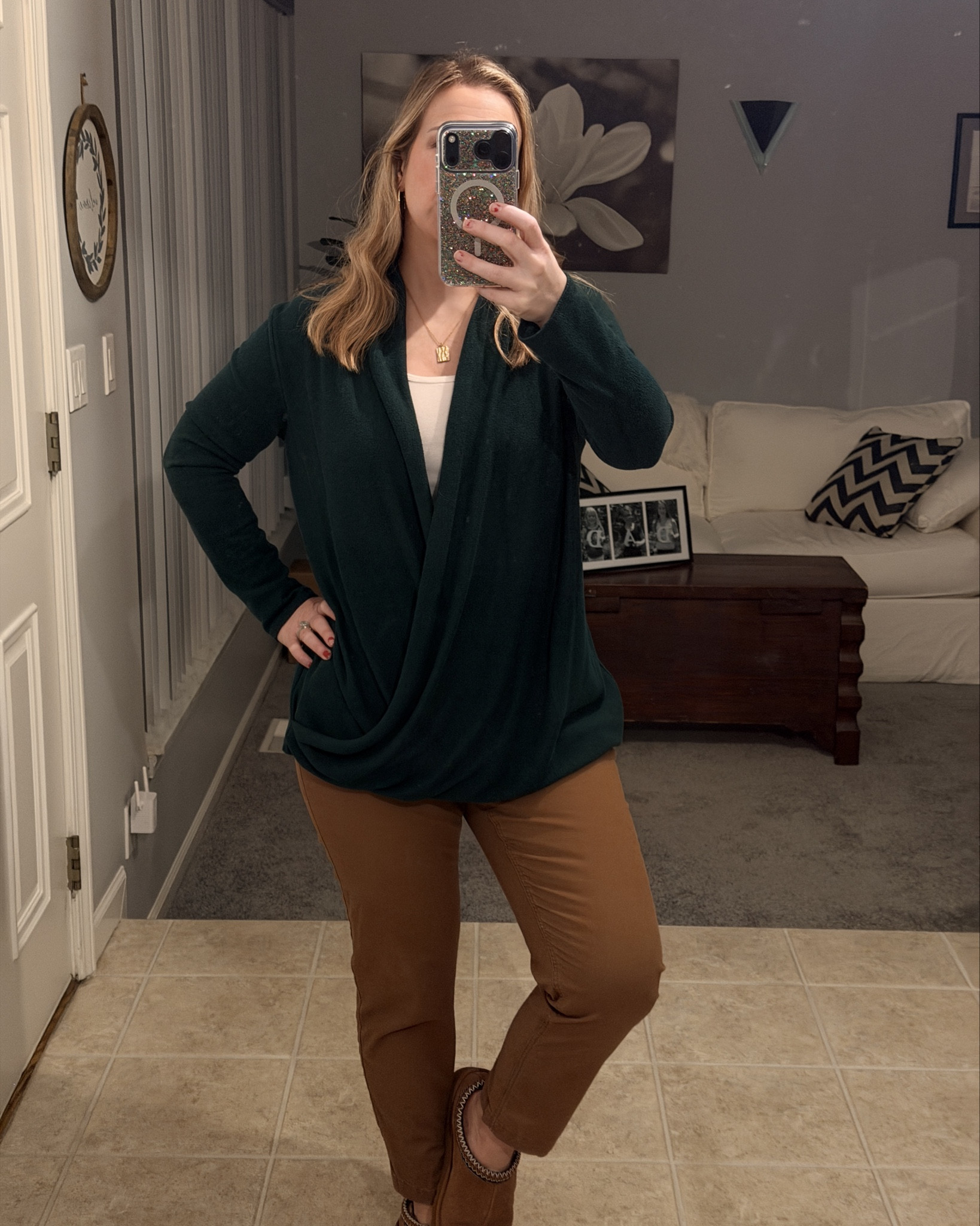 Comfy sweater (shhh it’s my old maternity sweater) weather

#LTKOver40 #LTKmomlife #LTKootd