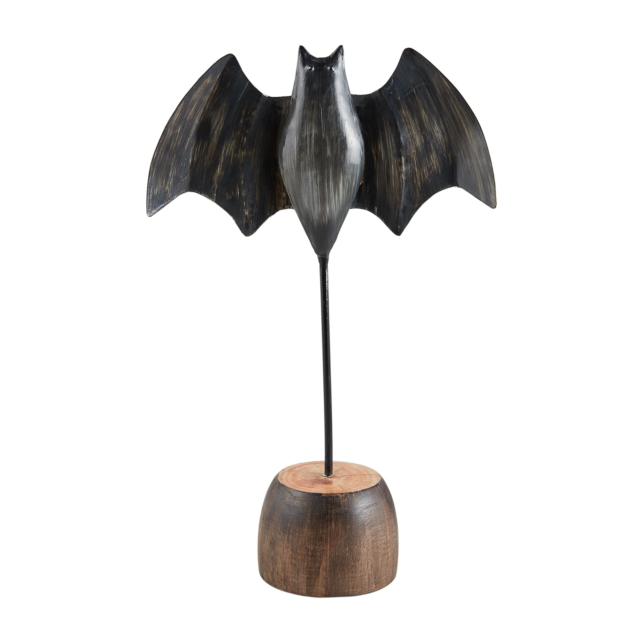 Mud Pie Halloween Tin Sitters, Bat | Amazon (US)