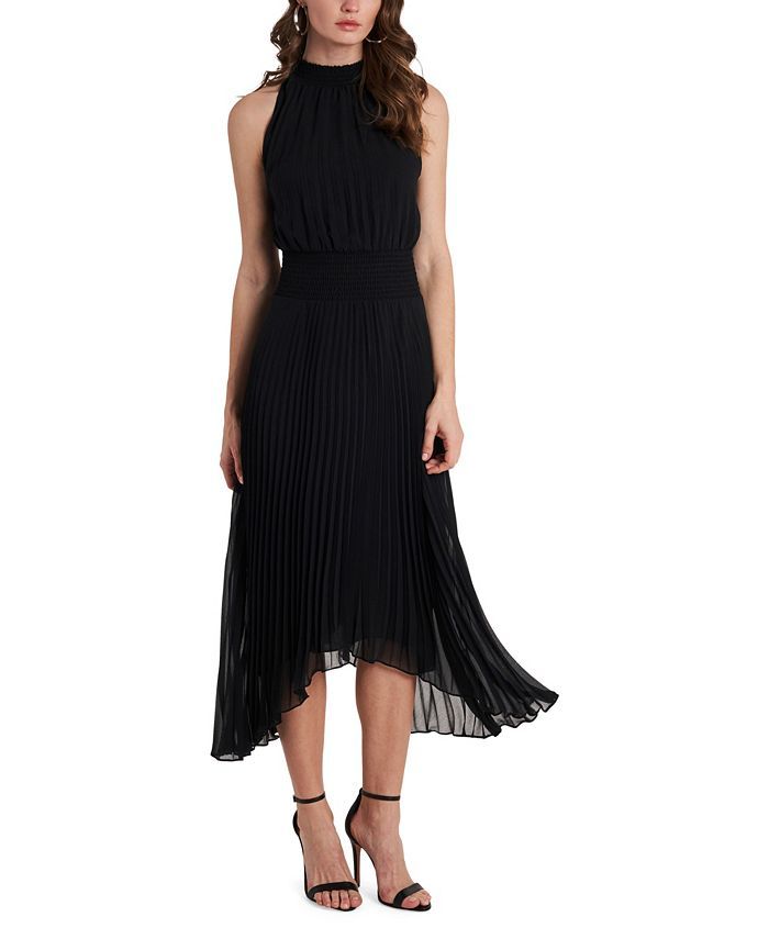 Pleated Halter Dress | Macys (US)