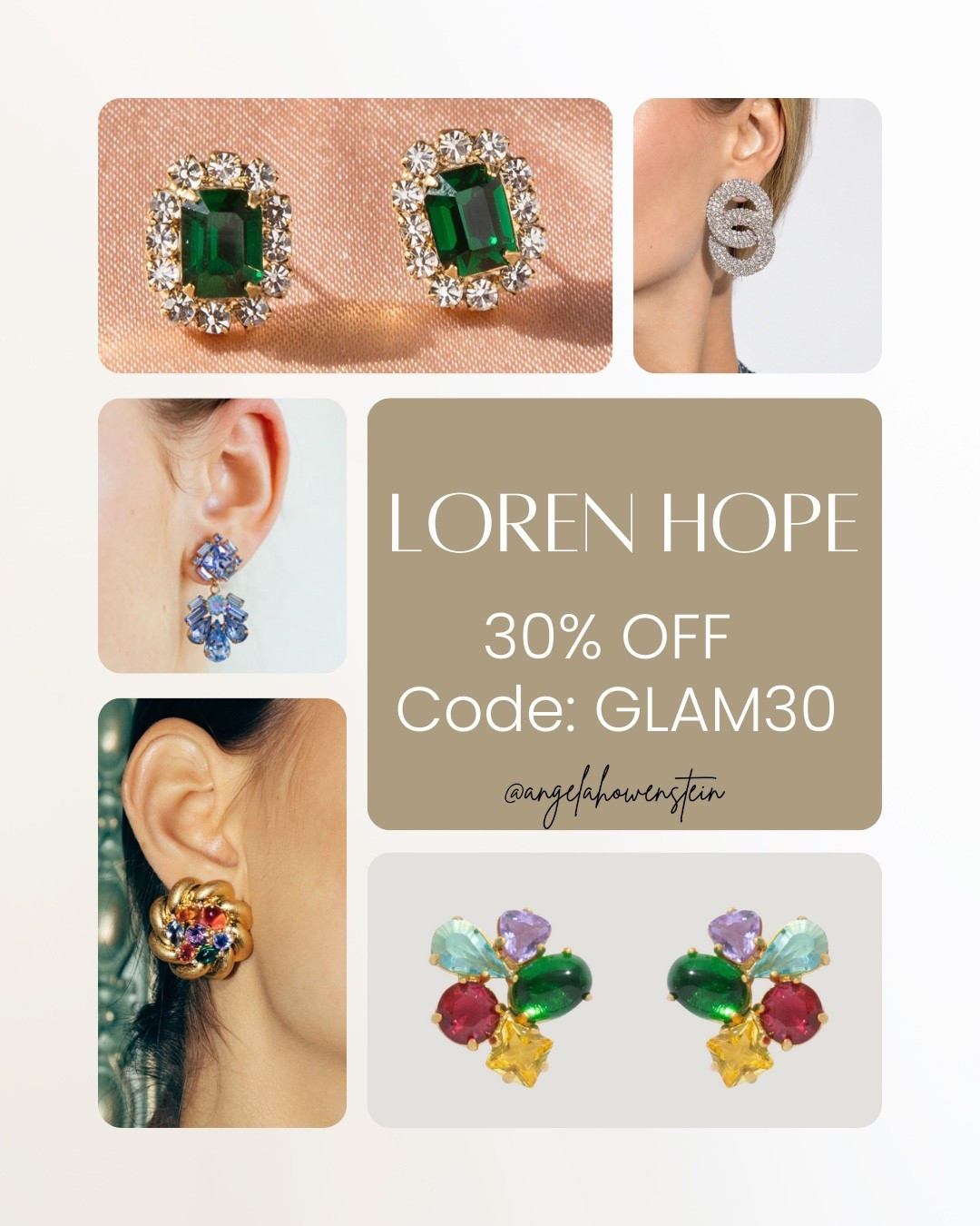 Holiday sparkle from Loren Hope.  So many beautiful pieces — all 30% off with code GLAM30.

#ltkaccessories #ltkseasonal #giftideas #holidaystyle #earrings #jewelry #giftforher

#LTKGiftGuide #LTKSaleAlert #LTKHoliday