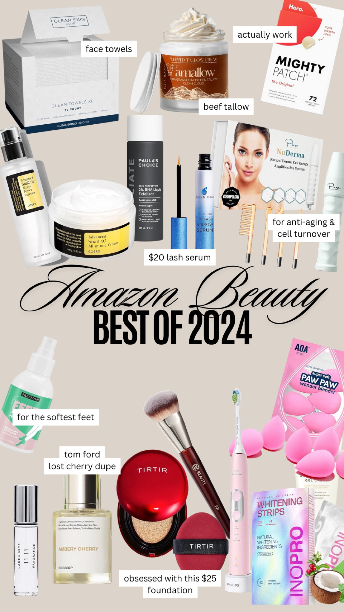 Best of Amazon beauty 2024 💄 all my faves from last yearr

#LTKBeauty #LTKFindsUnder100 #LTKFindsUnder50