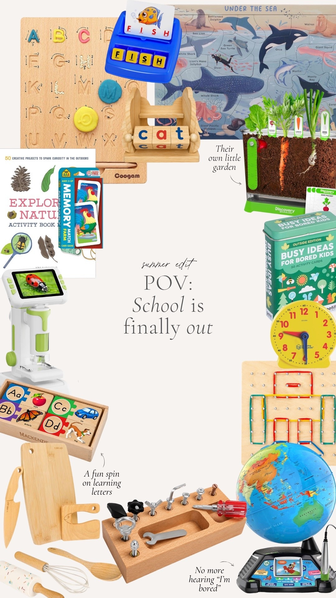Summer learning games and toys for children!

#LTKmomlife #LTKKids #LTKdayinmylife