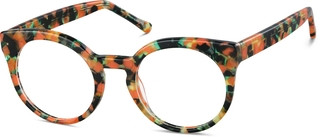 Round Glasses 4438342 | Zenni Optical (US & CA)