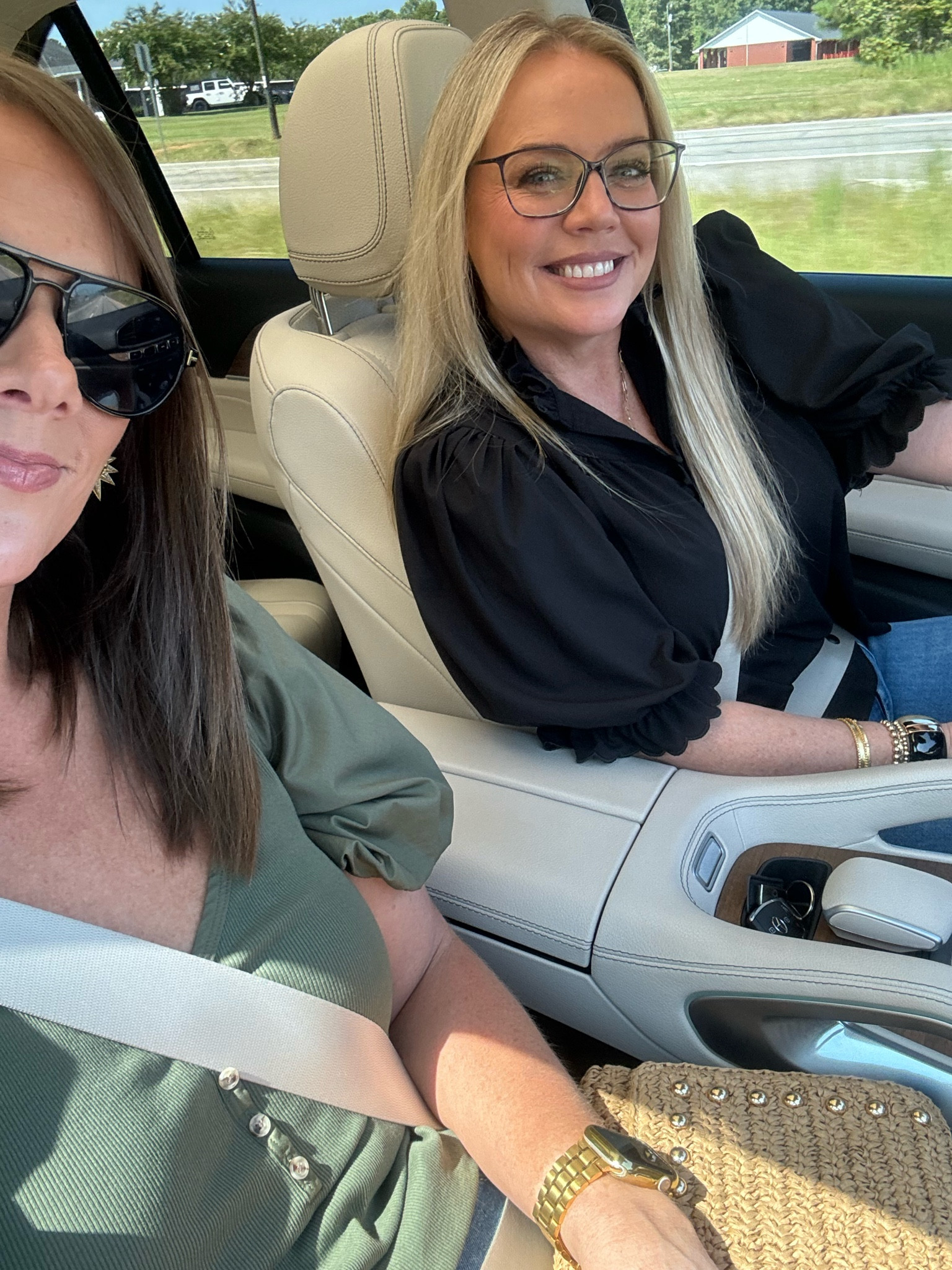 This top is my favorite black top! It’s a go to for everything! It’s pricy but worth every penny! Material is amazing, no wrinkles EVER! It’s true to size! I wear it year round! Looks so good with white jeans in summer too! 🖤🖤🖤🖤 BUY IT! You will thank me! 

#LTKSeasonal #LTKStyleTip #LTKOver40