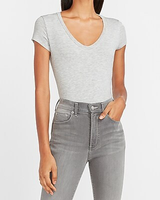 Sequin Mock Neck Long Sleeve Tee | Express