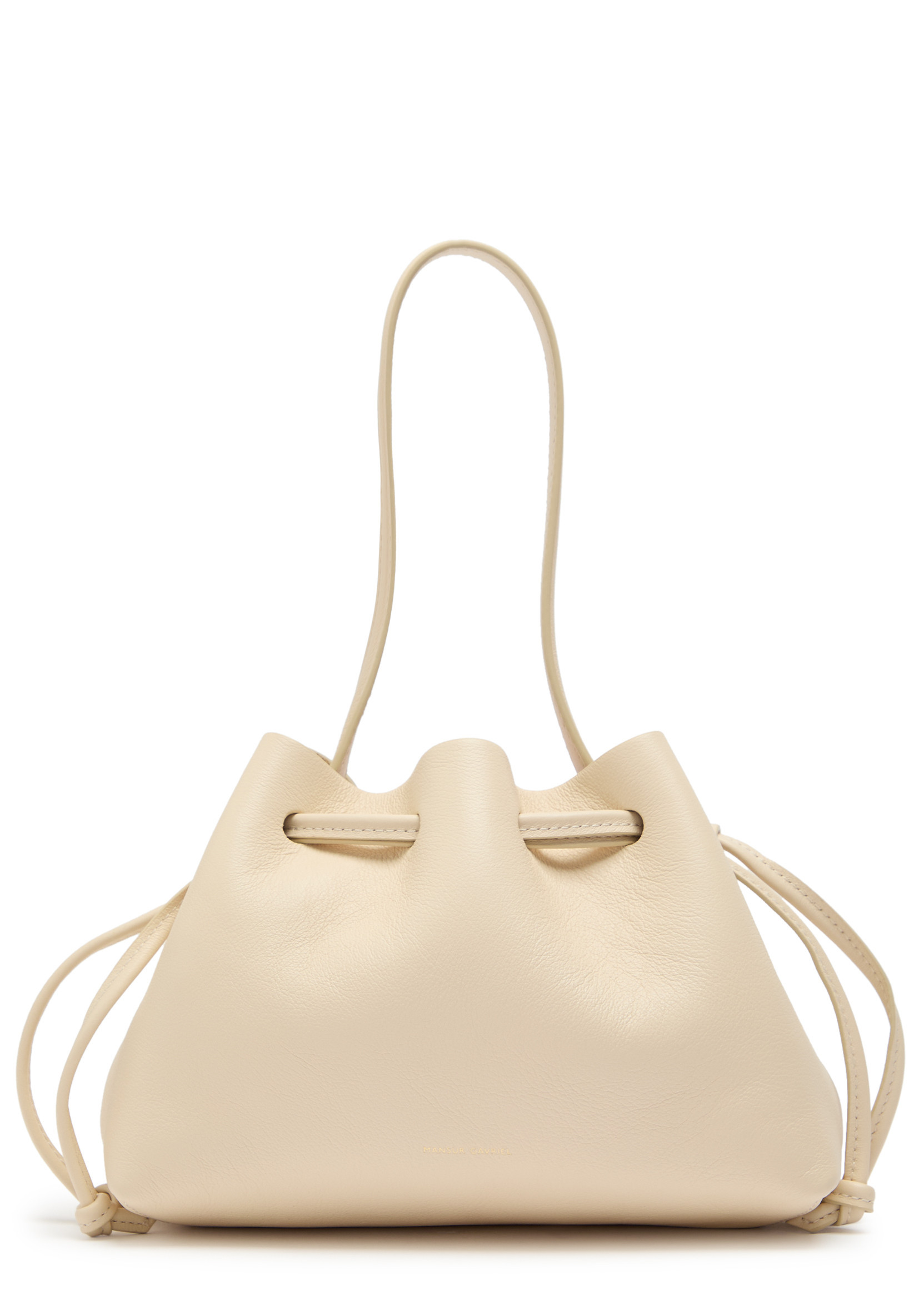 Drawstring leather pouch | Harvey Nichols