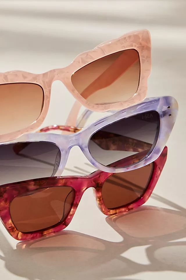 Fleur Scalloped Sunglasses | Free People (Global - UK&FR Excluded)