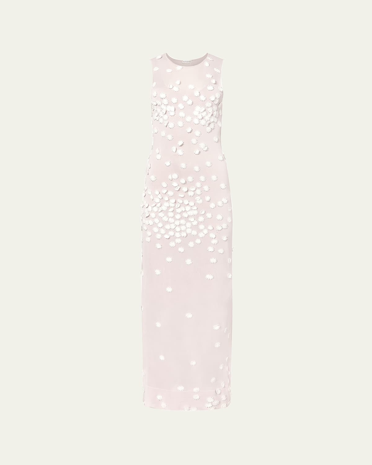 Nelly Degrade Flower Applique Mesh Maxi Dress | Bergdorf Goodman