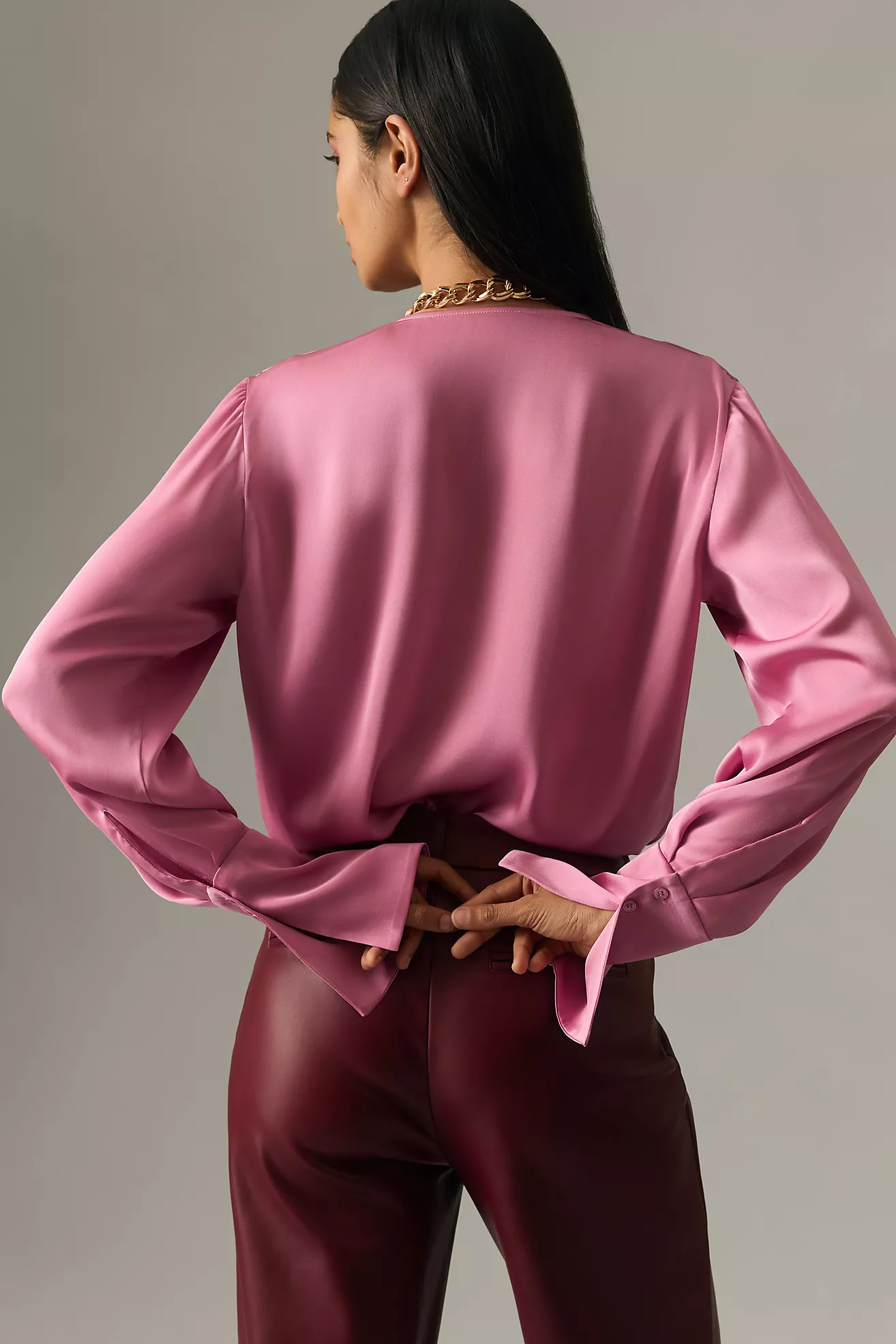 Favorite Daughter The Date Blouse Bodysuit | Anthropologie (US)