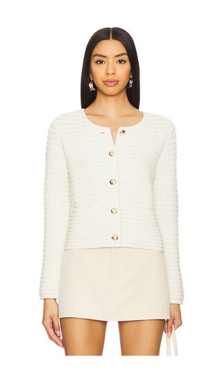 Oberon Cardigan in Ivory | Revolve Clothing (Global)