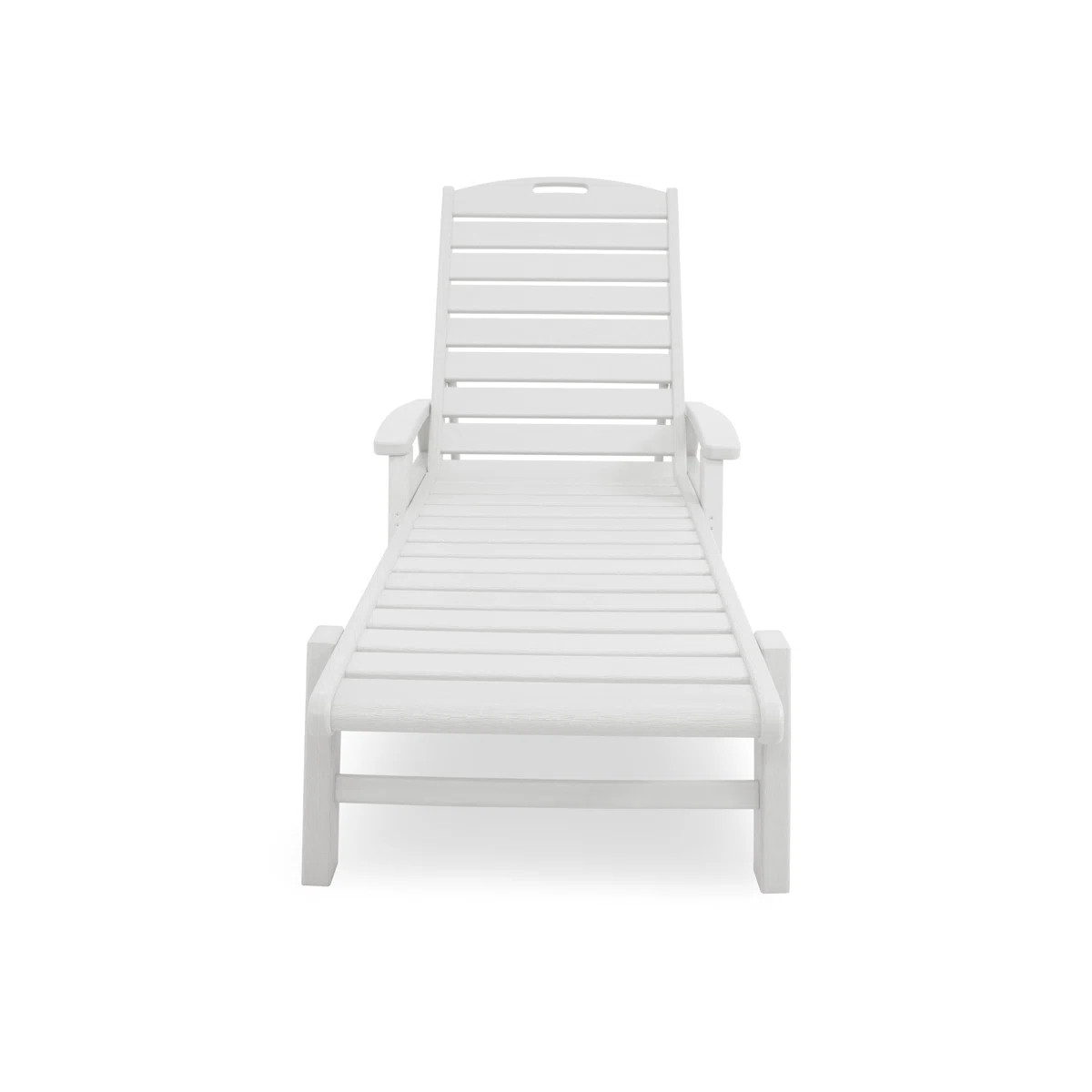 POLYWOOD Yacht Club Chaise with Arms - Stackable | Wayfair North America