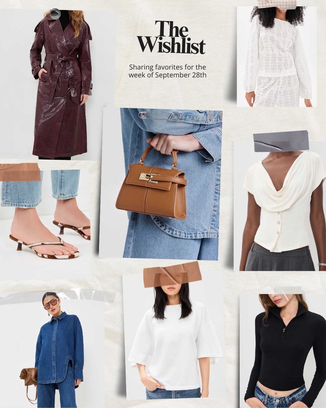 Shopbop sale. Sale style. Wishlist. Denim top. Eyelet top. Trench coat. Going out top. 
@Shopbop

#LTKSeasonal #LTKSaleAlert