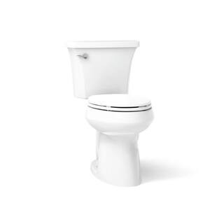 KOHLER Highline Arc 12 in. Rough In 2-Piece 1.28 GFP Single Flush Elongated Chair Height Toilet i... | The Home Depot