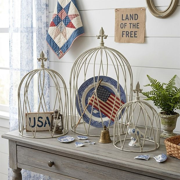 Crown Style Decorative Cloche | Antique Farm House