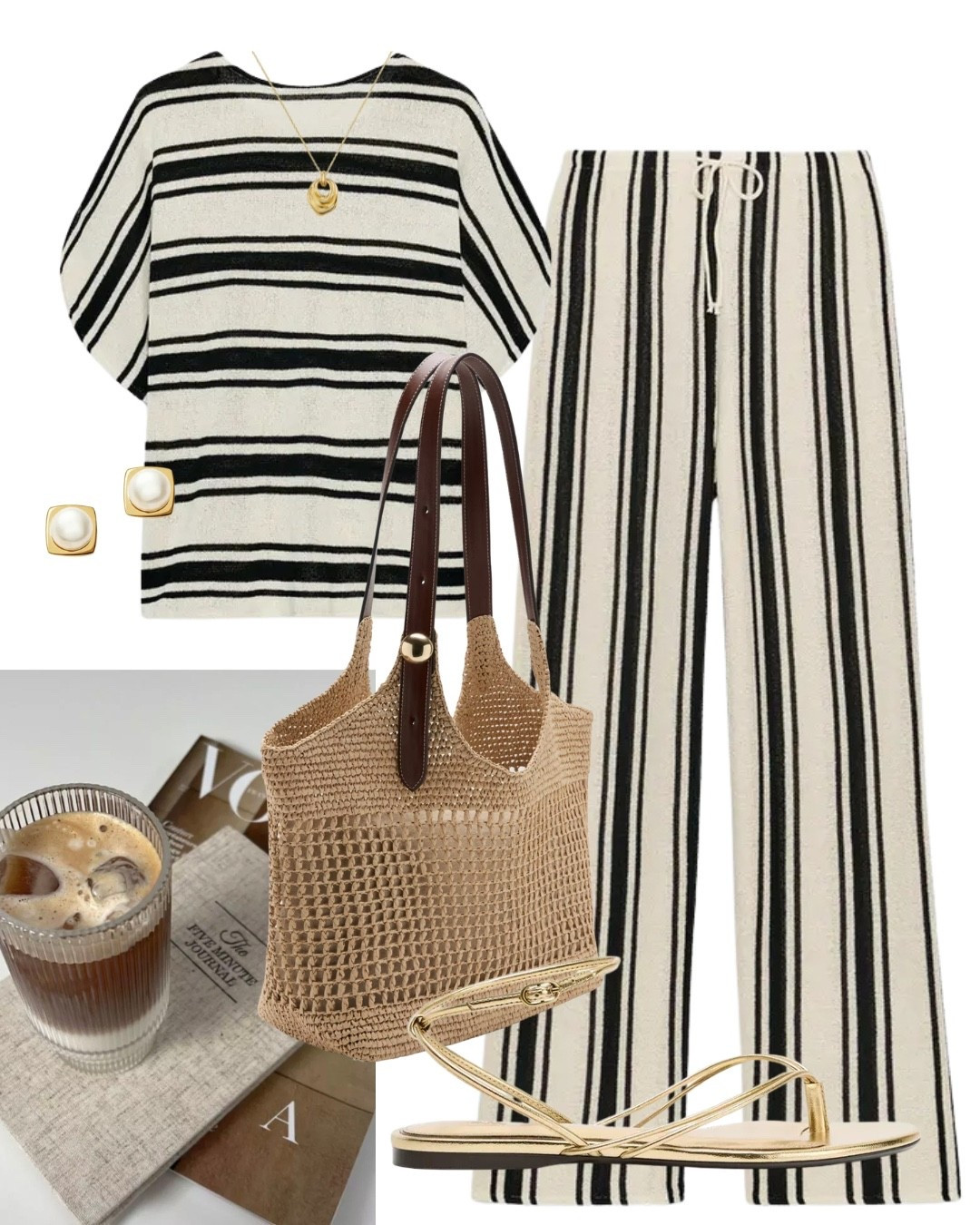 Striped co ord summer set 

#LTKsummer #LTKspring #LTKuk