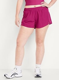 Mid-Rise StretchTech Run Shorts -- 3-inch inseam | Old Navy (US)