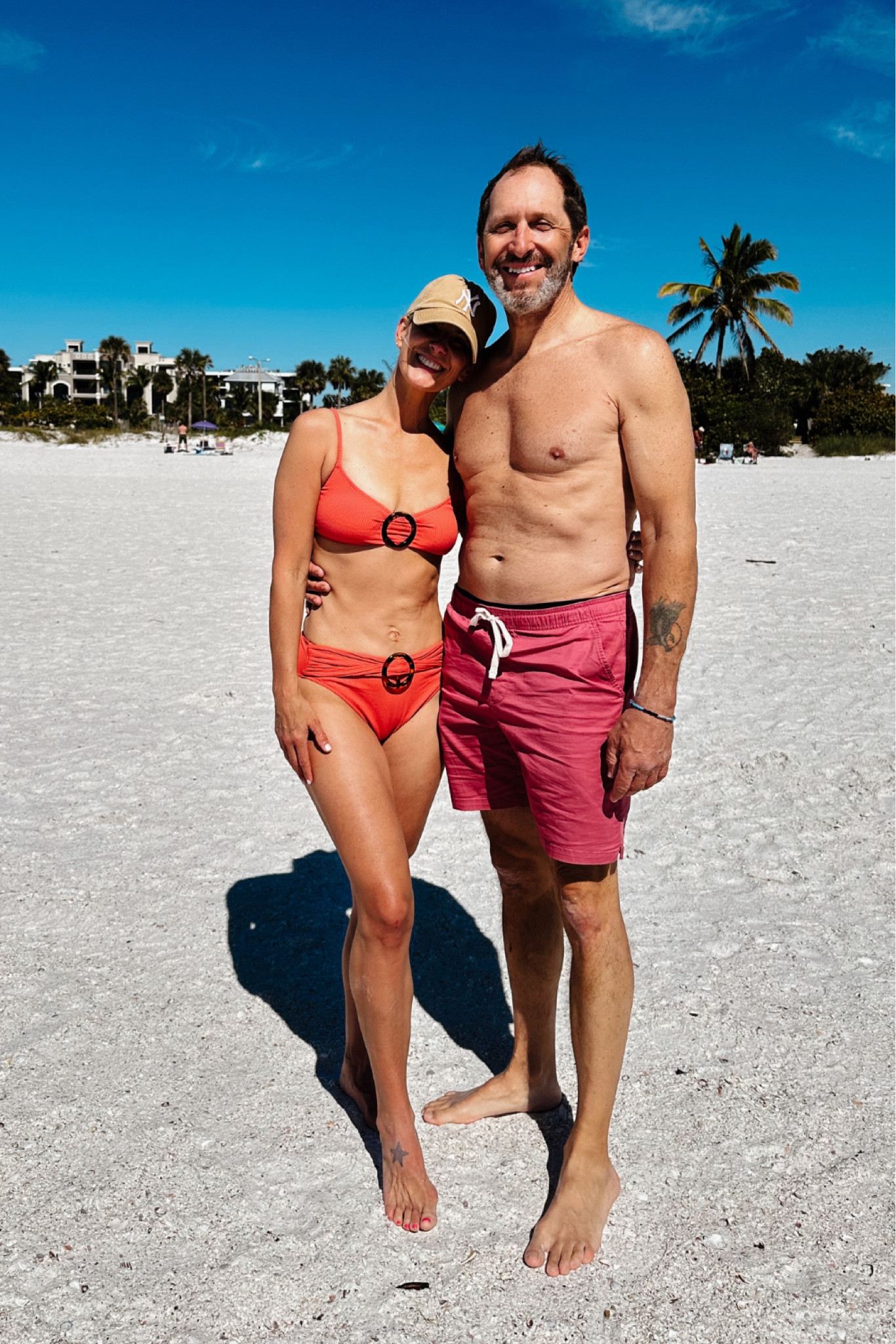 This is my all time favorite two piece suit from Summersalt and there are still some sizes left! Wearing my LA cap from Amazon as well! This is a great fit for a spring/summer beach day! 

#LTKSeasonal #LTKswim #LTKstyletip