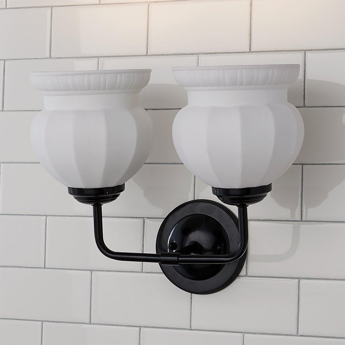 Chris Loves Julia Marlo Vanity Light - 2 Light - Ceramic | Shades of Light