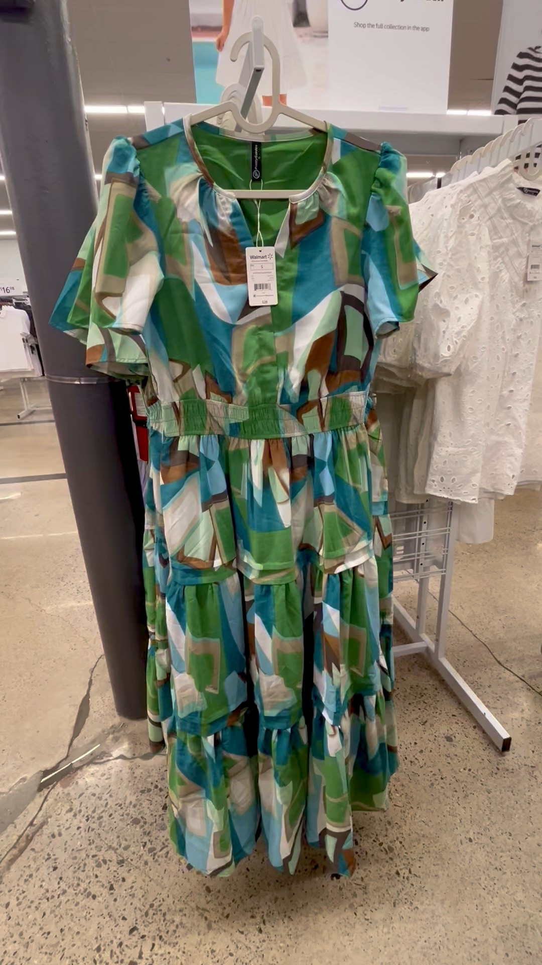 Love the pattern on this maxi dress at Walmart. Tropical beach, destination, or backyard dressy casual summer wedding ready. 

#backyardweddings #weddingguestdress 

#LTKWedding #LTKSeasonal #LTKStyleTip