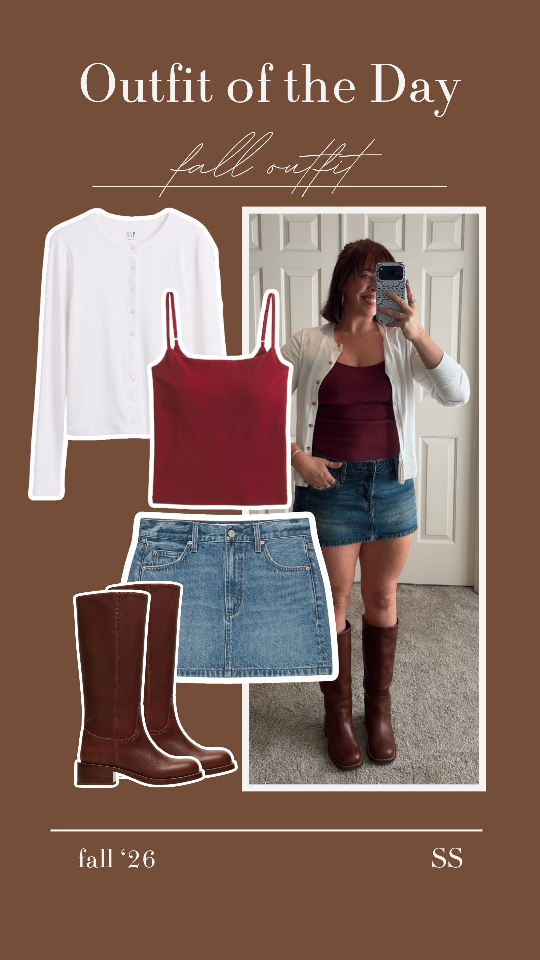 Fall Outfit of the Day | Size 8/10 | M/L | 5'4" 

 #LTKootd