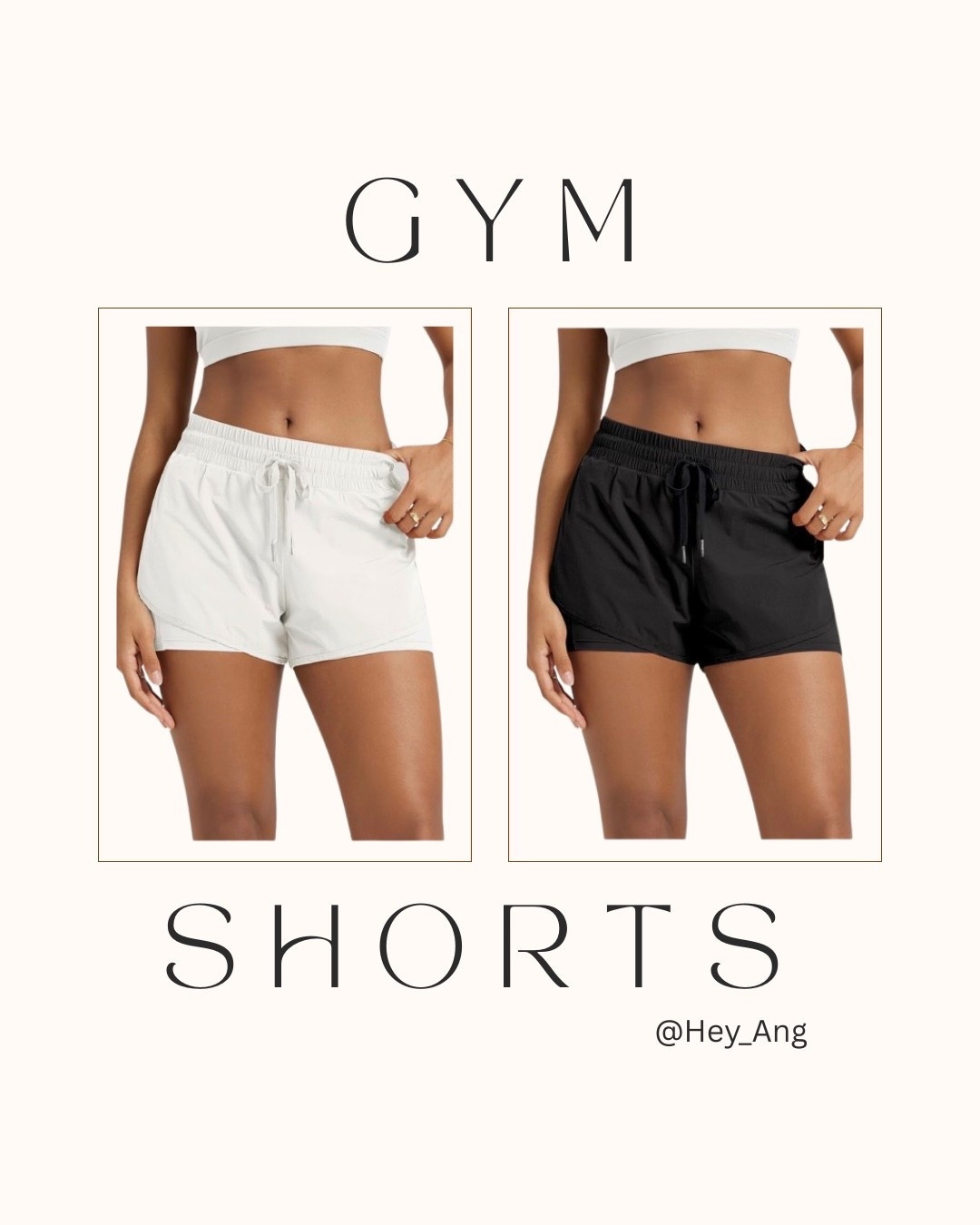 These 2 in 1 shorts are so good!! I love these for the gym or running. I like that they have a fitted short underneath.Has a drawstring waist. Comes in two colors. 

#LTKActive #LTKTall #LTKTravel