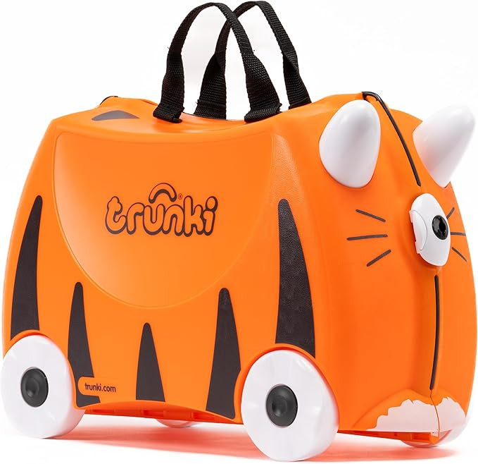 Trunki Ride-On Kids Suitcase | Tow-Along Toddler Luggage | Carry-On Cute Bag with Wheels | Kids L... | Amazon (US)