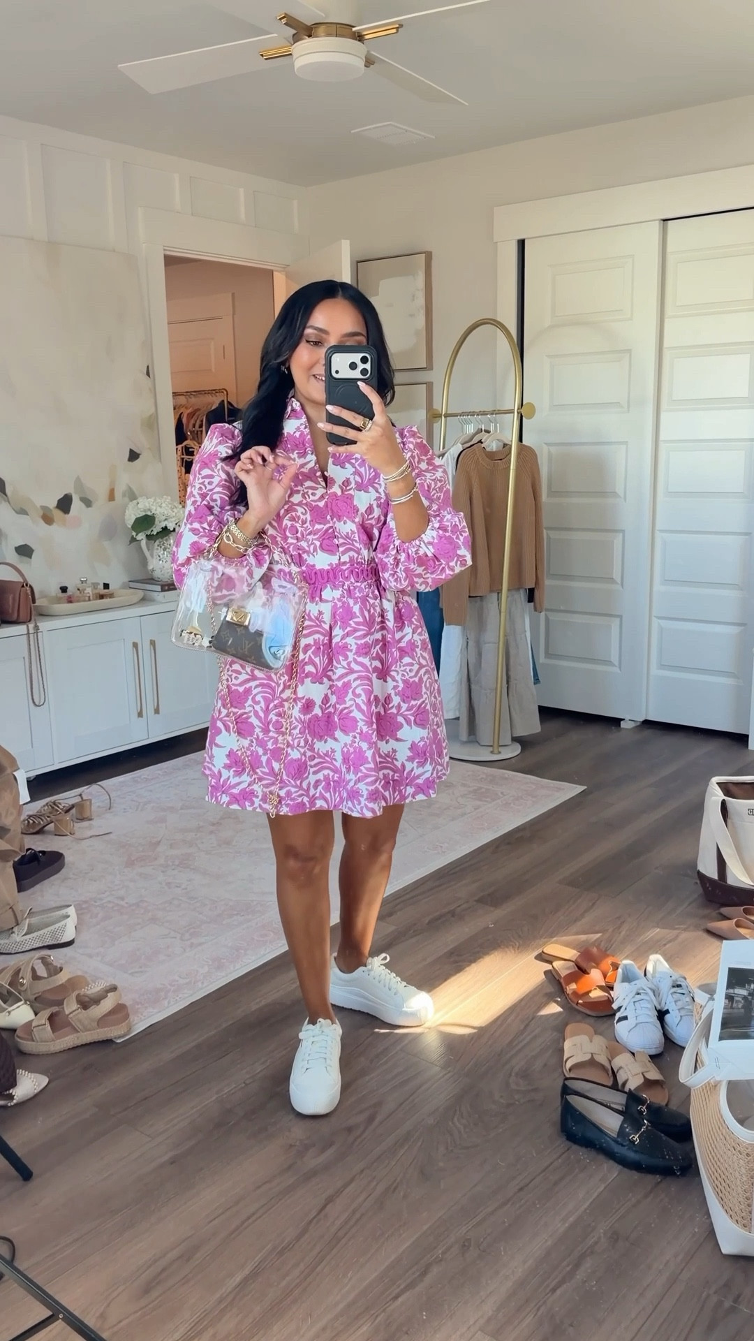 Dress size xxs TTS 
Sneakers size 6.5 TTS

#LTKootd #LTKPetite #LTKSpringSale